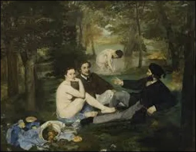 Qui a peint "Le Déjeuner sur l'herbe" ?