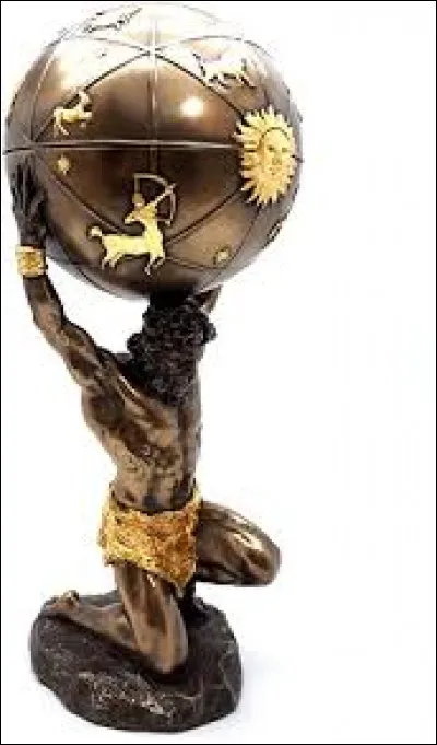 Comment s'appelle le Titan contraint par Zeus de porter le ciel sur ses épaules ?