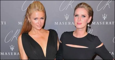 Quel est le nom de ces deux soeurs Paris et Nicky, riches héritières inséparables, actrices, mannequins, femmes d'affaires et personnalités médiatiques américaines ?