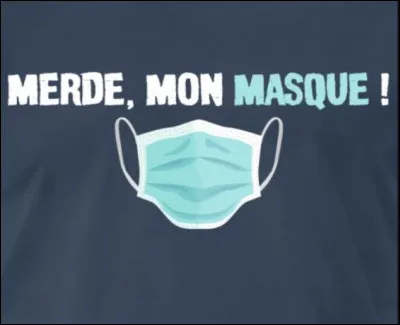 Un artiste rouennais descend faire quelques courses et se rend compte qu'il a oublié son masque, pandémie du Covid-19 oblige. Il se fait rappeler à l'ordre et décide du coup d'en faire une chanson, "Merde mon masque", élue phrase de l'année 2020.