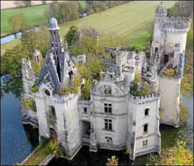 Le château de la Mothe-Chandeniers après un incendie en 1922 est resté dans son "jus" et se trouve dans le Poitou. Comment va-il être sauvé ?