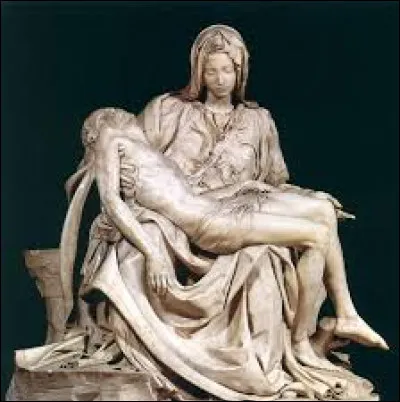 De qui la Pietà est-elle une statue ?