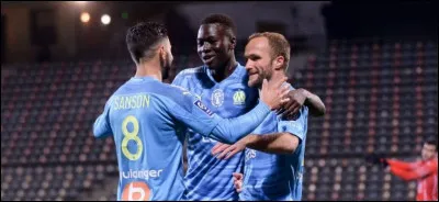 À quelle place l'Olympique de Marseille a-t-il terminé le championnat de Ligue 1, saison 2019-20 ?