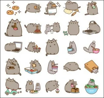 Quel est le passe-temps de Pusheen ?