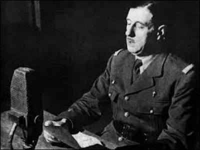 Où était Charles de Gaulle lorsqu'il a fait son appel du 18 juin ?