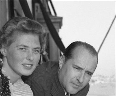 En 1948, Ingrid Bergman écrit à ce cinéaste italien pour travailler avec lui : ils entament une liaison, se marient en 1950, avant de se séparer en 1957 : de qui s'agit -il ?