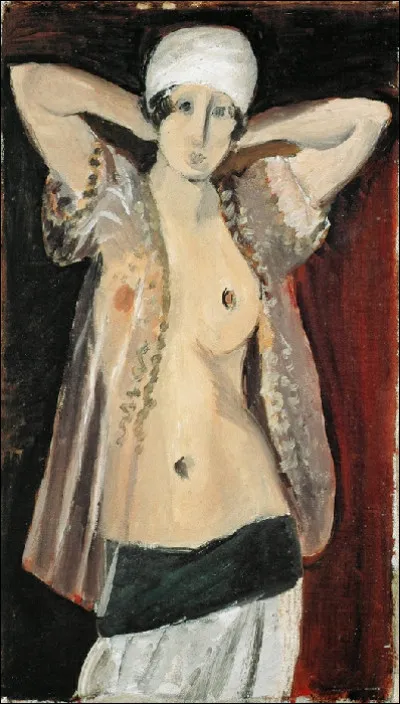 Est-ce Matisse qui a représenté cette "Odalisque debout" ?