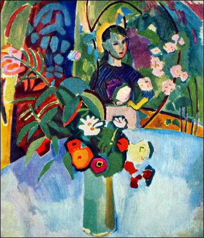 Est-ce Matisse qui a représenté "Jeanne et les fleurs" ?