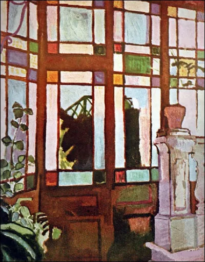 Est-ce Matisse qui a peint "La Fenêtre aux carreaux de couleur" ?