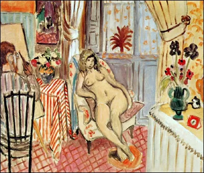 Est-ce Matisse qui a peint "L'Artiste et son modèle" ?
