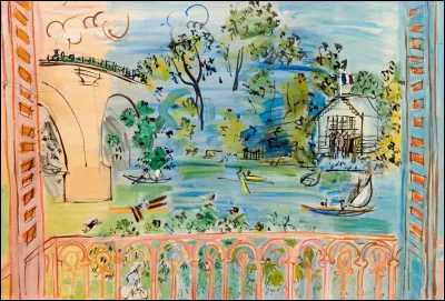 Est-ce Dufy qui a peint "Le Balcon sur la Marne" ?