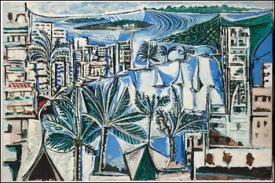 Est-ce Dufy qui a réalisé ce tableau de "La Baie de Cannes" ?