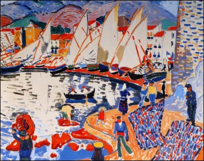 Est-ce Dufy qui a représenté "Le séchage des voiles" ?