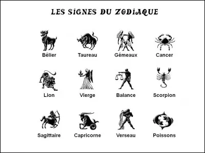 Quel est ton signe astrologique ? (1/4)