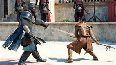 Lors de l'ordalie par combat entre la Montagne et le Prince Oberyn, pour quel crime Tyrion Lannister est-il jugé ?