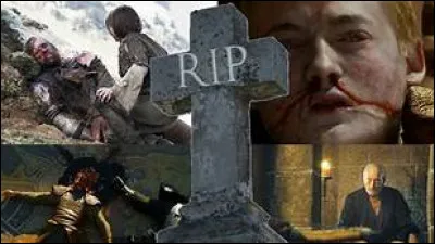 Parmi ces personnages, lequel est le seul à ne pas avoir péri, selon ce que l'on connaît à la fin de la série ?