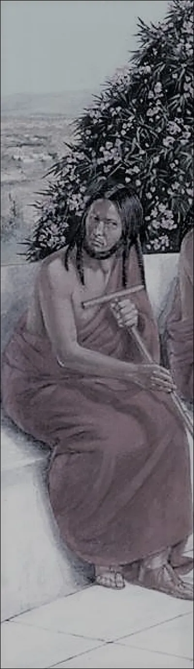 Qui est ce devin accompagnant Léonidas à la bataille des Thermophiles, lui annonçant que son armée est vouée à la mort ?