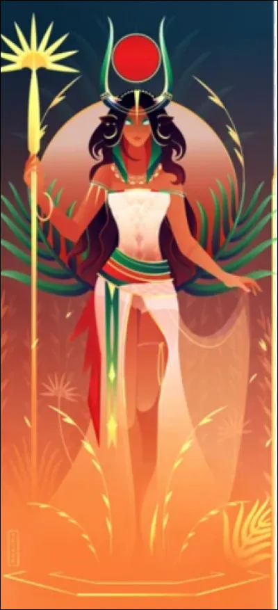 Et pour finir, qui est cette déesse à cornes de vache ?