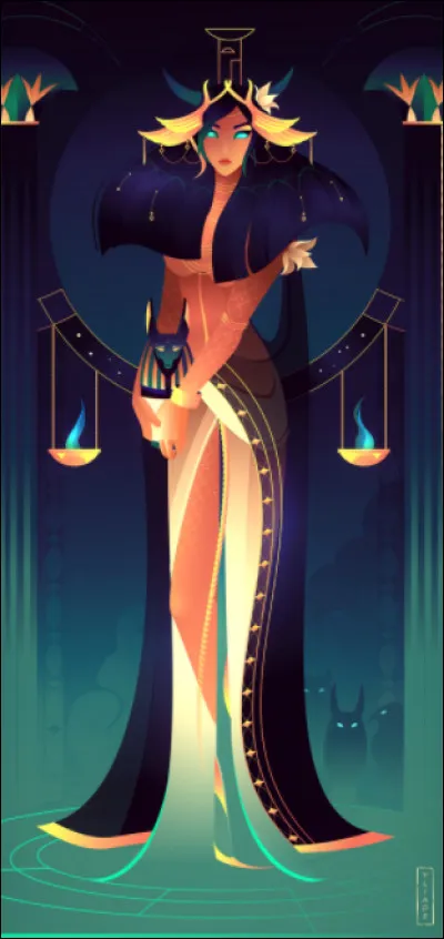 Nephtys est la déesse...