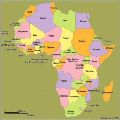 Pour commencer, combien de pays compte l'Afrique ?