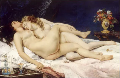 Qui est l'auteur de ce tableau dont le titre est ''Le Sommeil et Paresse et Luxure'' ?