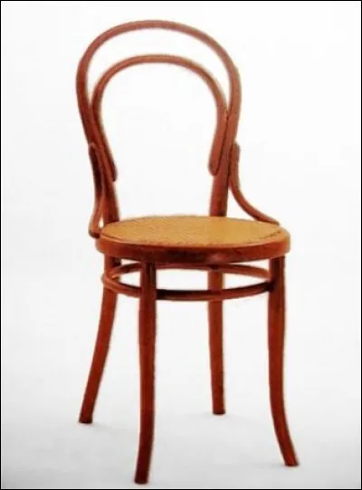 En quelle année l'industriel autrichien Michael Thonet a-t-il inventé cette chaise bistrot ?