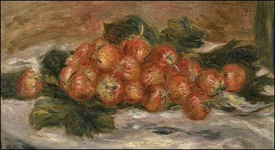Quel peintre est l'auteur de cette nature morte, intitulée ''Les Fraises'' ?