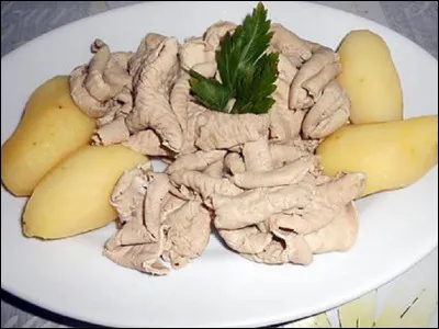 De quelle partie du corps de l'animal, la fraise de veau provient-elle ?