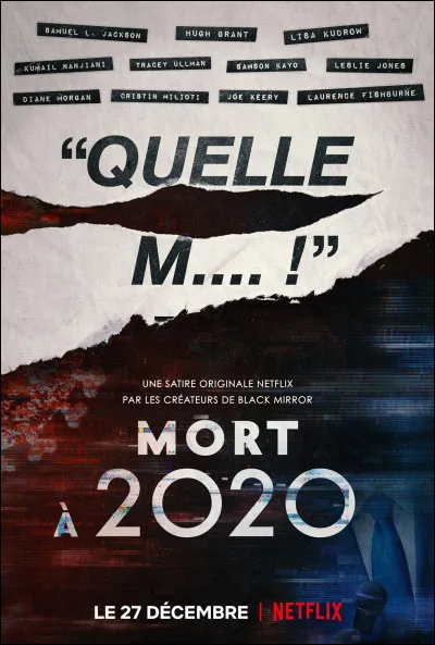 Un faux documentaire revenant sur l'année 2020 est sorti sur Netflix le...