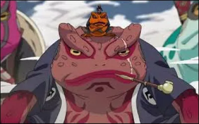 Comment s'appelle le crapaud géant que Jiraya a cédé à Naruto ?