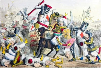 Combien y a-t-il eu de croisades lors de la guerre des chr&eacute;tiens contre les musulmans ?