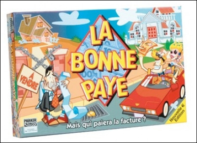 Combien de cases parcours le temps sur le plateau de "La Bonne Paye" ?