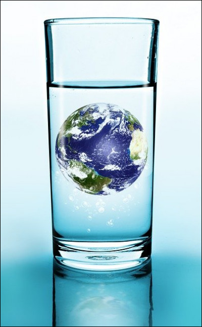 Quel pourcentage de la ressource en eau de la planète représente l'eau douce ?