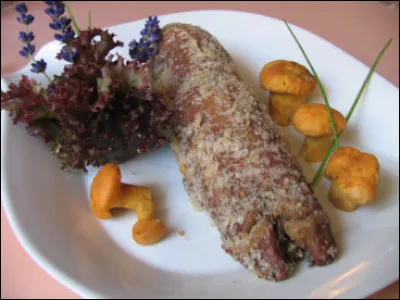 Quelle est cette spécialité charcutière de Sainte-Menehould ?