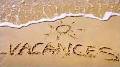 Avec qui pars-tu en vacances ?