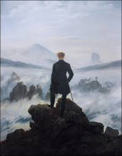 À quel mouvement appartient cette peinture nommée "Le Voyageur contemplant une mer de nuages" ?