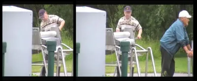 Lacs & Rivi&egrave;res > Il para&icirc;t que c'est une institution dans ce pays ! Que fait ce brave homme ? (Pr&eacute;cisons que l'on se trouve toujours pr&egrave;s d'un lac ou d'une rivi&egrave;re...)