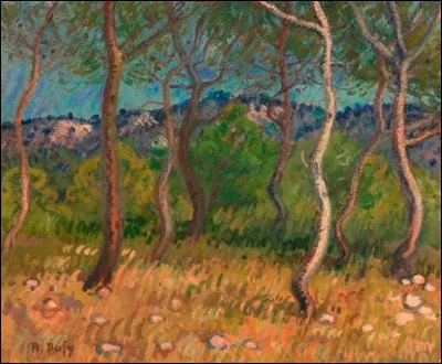 Lequel de ces détails n'appartient pas au tableau de Raoul Dufy ?