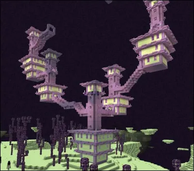 Comment le monde des Endermen (monstres) s'appelle-t-il ?
