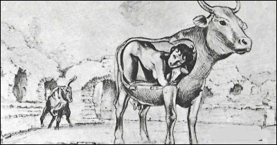 Cet inventeur Athénien exilé en Crète, élabora cette étrange machine afin que Pasiphaé l'épouse du roi Minos puisse copuler avec un taureau. Qui est-il ?