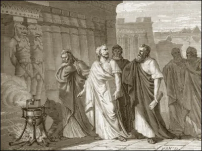Géomètre et mécanicien hors pair d'Alexandrie du 1er siècle après J.-C. On lui attribue l'invention de plusieurs machines utilisant la vapeur d'eau notamment. Qui est-il ?