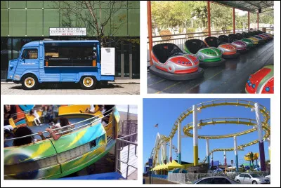 Voilà notre fête foraine qui est ouverte toute l'année. Combien y a-t-il de manèges ?