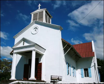 Dans quelle commune de La Réunion cette église se trouve-t-elle ?