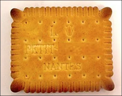 Quel est ce biscuit lisse et dentelé à 24 poinçons, originaire de la ville de Nantes ?