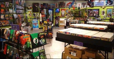 Qui tient le magasin de BD ?