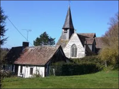 Voici l'&eacute;glise Saint-Gilles-Saint-Loup de Champignolles. Petit village Eurois de 36 habitants, il se situe en r&eacute;gion ...