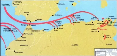 L'opération Torch, en Afrique, est le nom d’un évènement qui a eu lieu pendant...