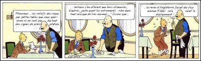 Unité de lieu > Le monologue se déroule aussi, dans l'original, dans un restaurant...