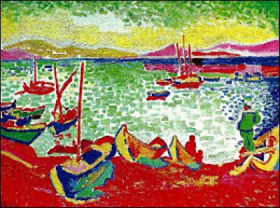 À quel peintre doit-on le tableau intitulé "Bateaux dans le port de Collioure" ?