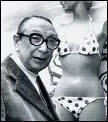 En 1946, le couturier Louis Rard invente et baptise le premier deux-pices 'Bikini', du nom d'une le du Pacifique o une bombe atomique amricaine a explos quelques jours plus tt.